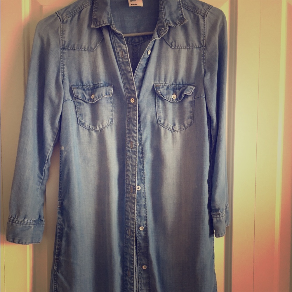 Denim shirt midi&regular